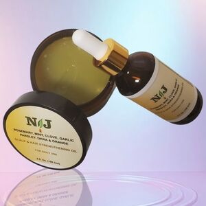 Herbal Scalp & Hair Strengthening Oil.